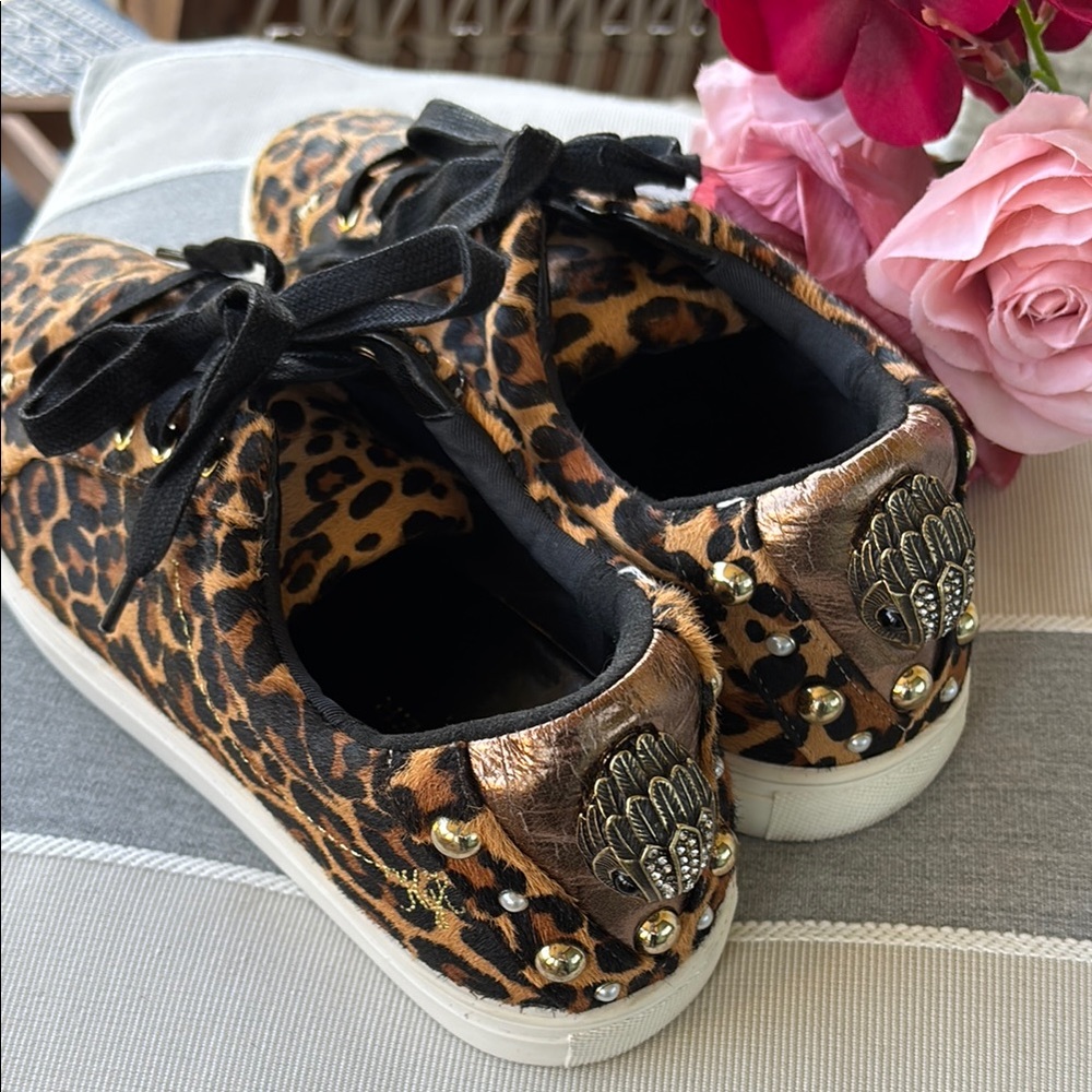 Kurt Geiger Animal Print Leopard Sneakers